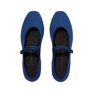 Rothy’s The Square Mary Jane Cobalt Blue Ocean Size 8